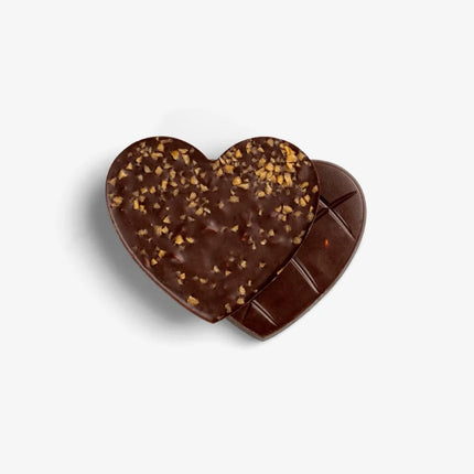 Heart Caramel-Almond Dark