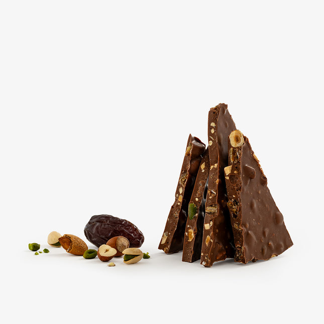 FrischSchoggi Date-3-Nuts Milk Dark