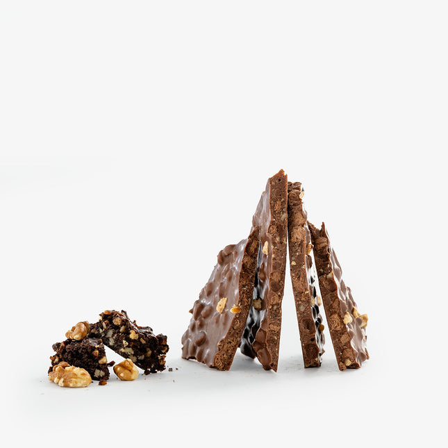 FrischSchoggi Walnut Brownies Milk-Dark ( 150g )