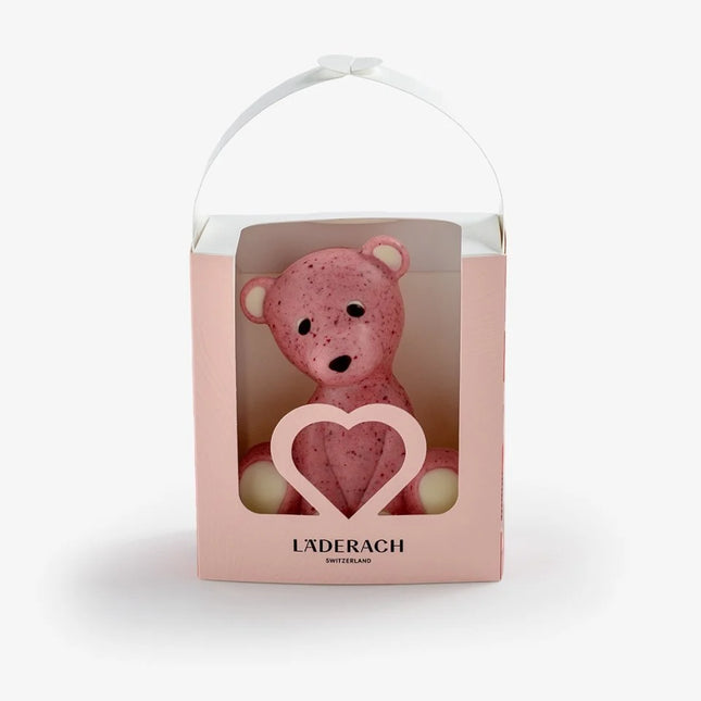 Teddy Raspberry White 70g