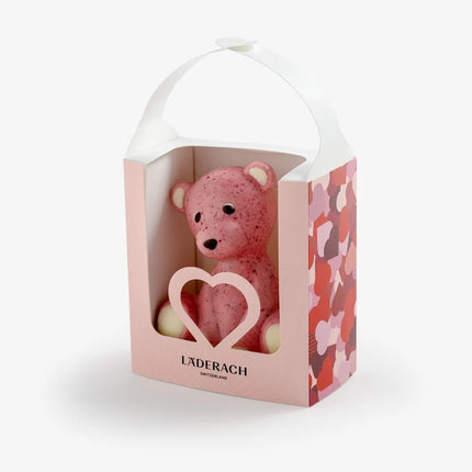 Teddy Raspberry White 70g