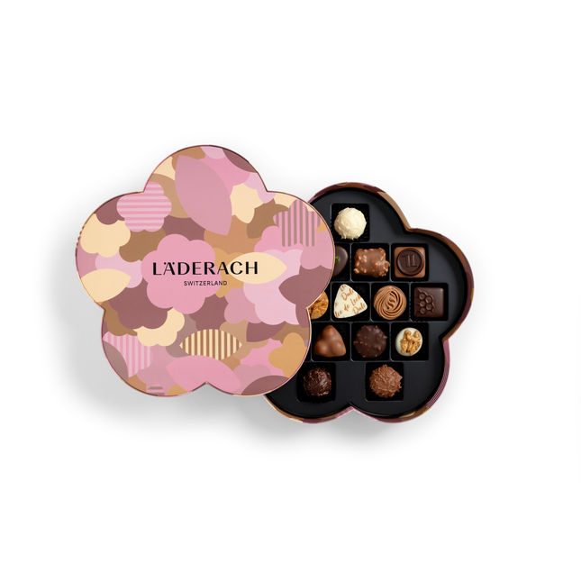 Pralines and Truffles 16pc Flower Box