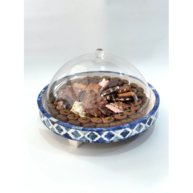 Blue Tray - Pralines & FreshChocolate