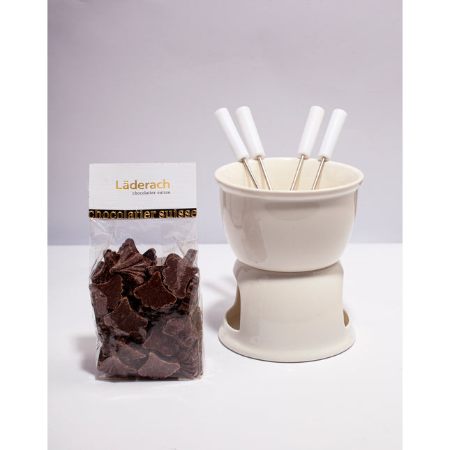 Chocolate Fondue Set with Couverture