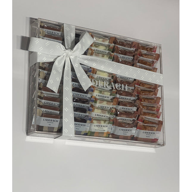 720g mini freshchocolates plexi box