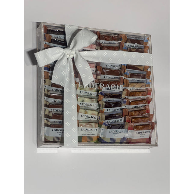 550g mini freshchocolates plexi box